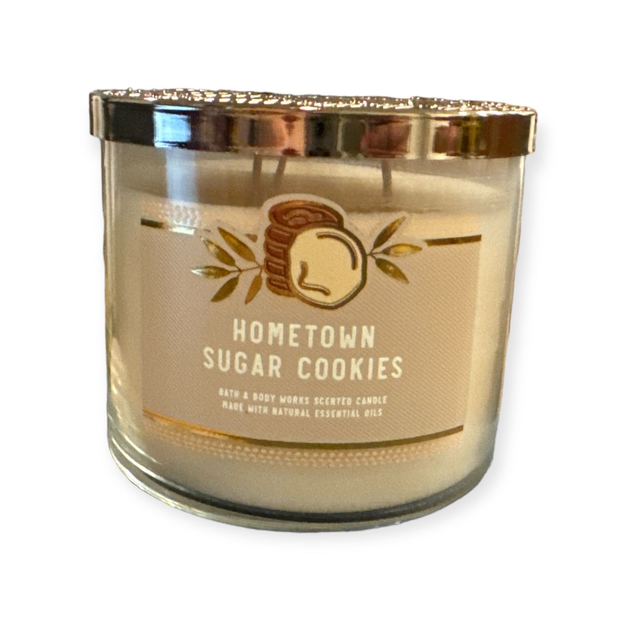 Hometown Sugar Cookies Bath & Body Works 3 Wick Candle 14.5oz