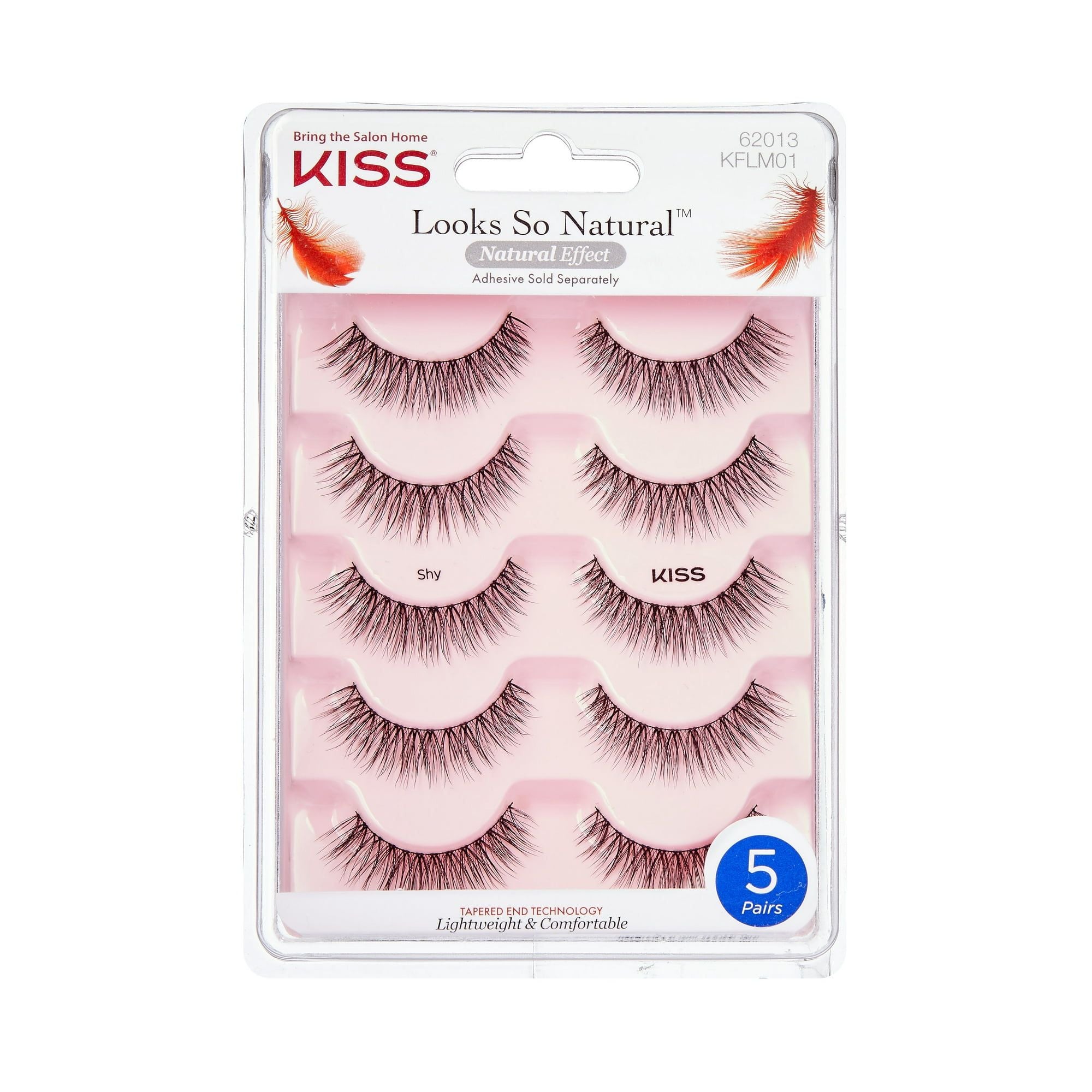 Kiss Looks So Natural False Eyelashes Multipack