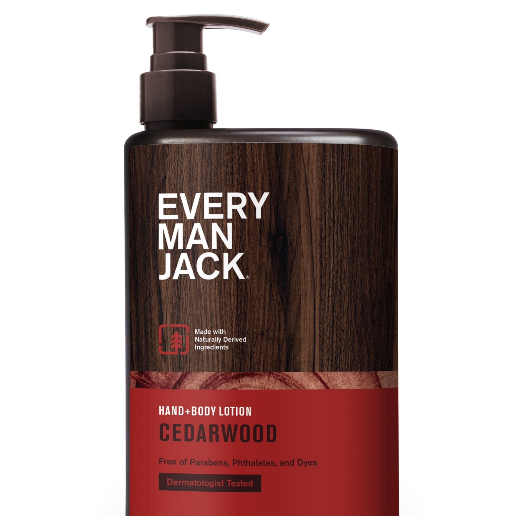 Every Man Jack Mens Cedarwood Hand & Body Lotion 13.5 oz