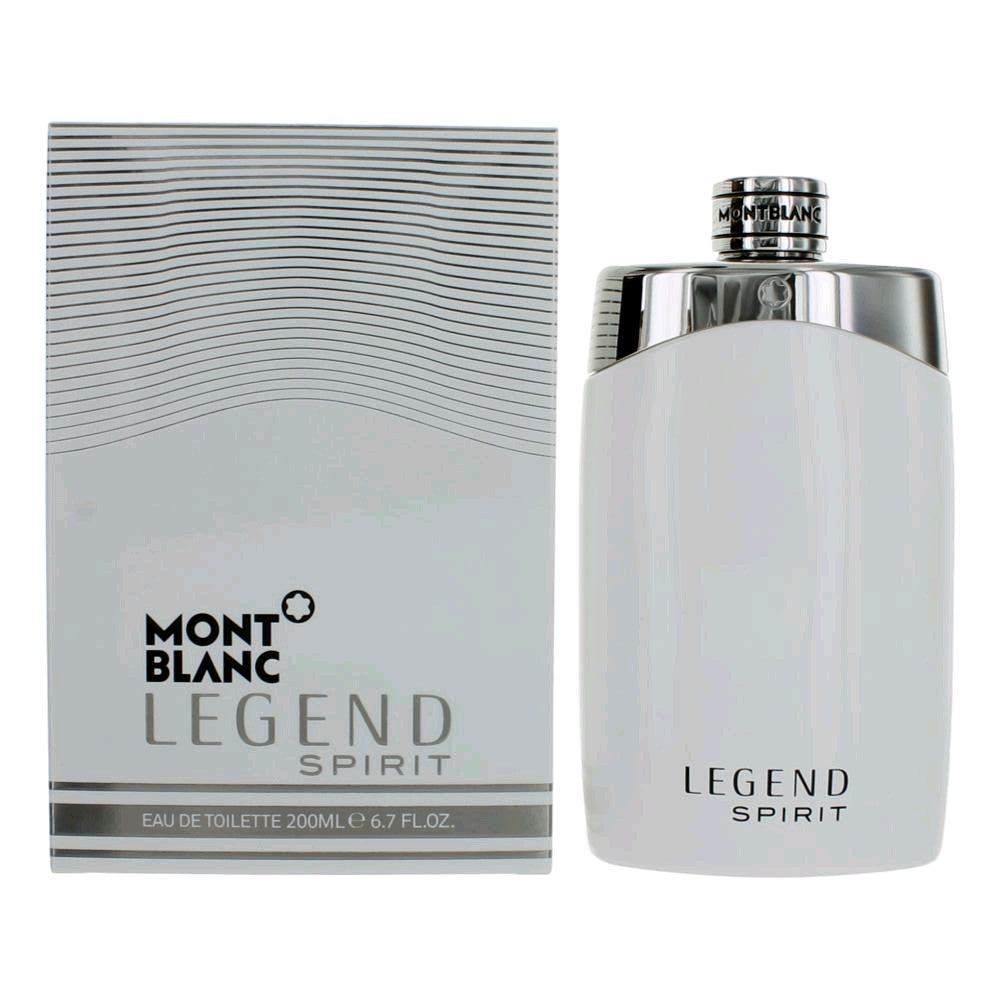 Montblanc Legend Spirit Eau De Toilette Spray for Men 6.7 Oz