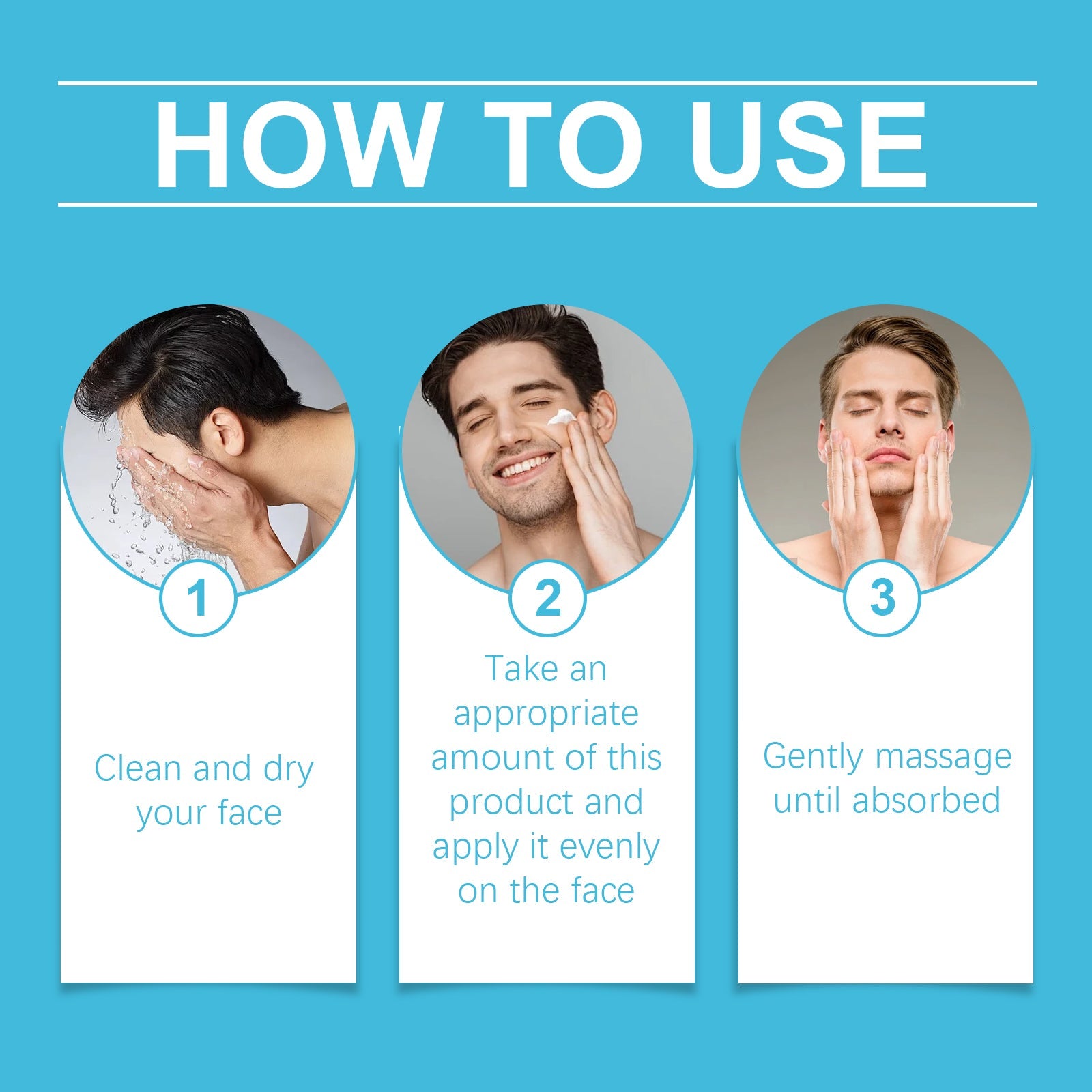 Men's Moisturizer, Deeply Nourishes Facial Skin And Improves Skin Quality