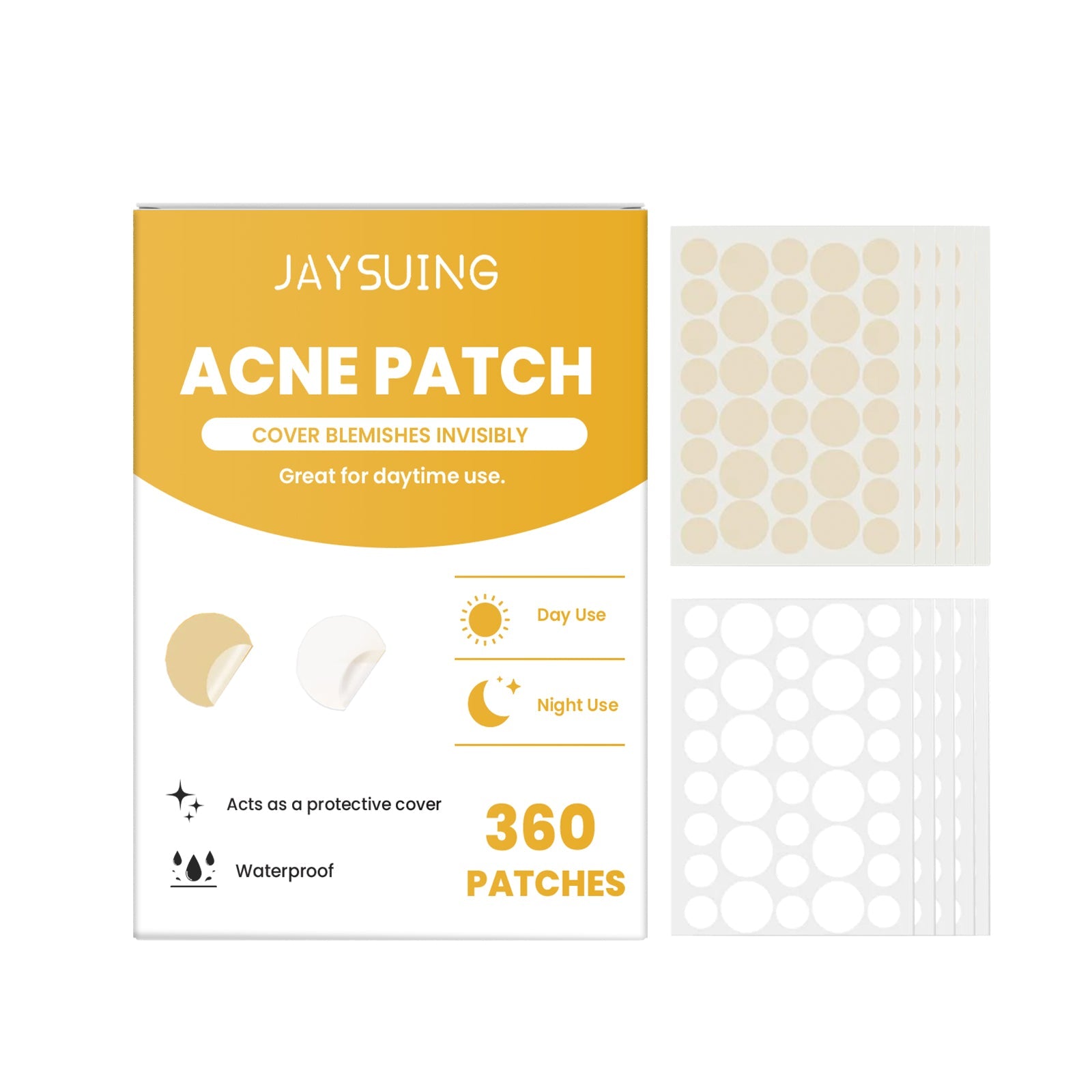 Day And Night Acne Patch Acne Removal Skin Care Facial Cover Acne Invisible Acne Patch
