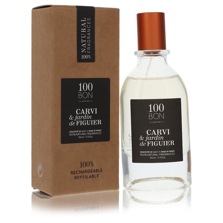 100 Bon Carvi & Jardin De Figuier by 100 Bon Concentree De Parfum Spray 1.7 oz for Men