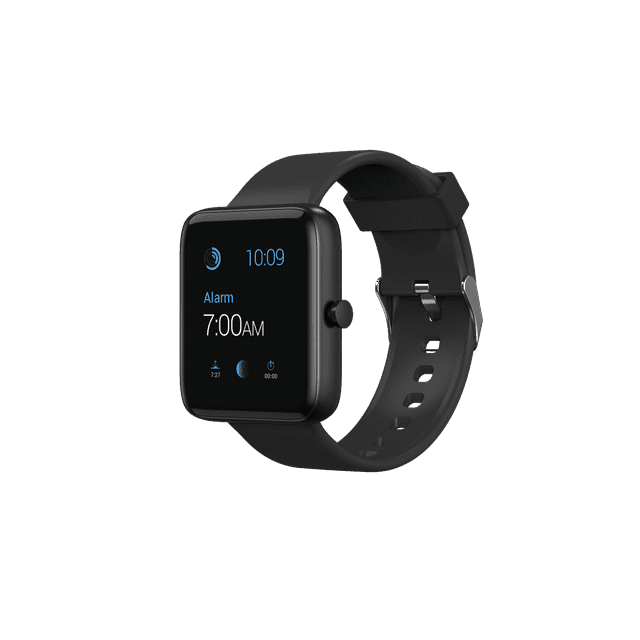 3Plus Vibe Lite Smartwatch (Black) with Sleep Monitor/ Notifications/ GPS/ Workout Tracker/ Water Resistant