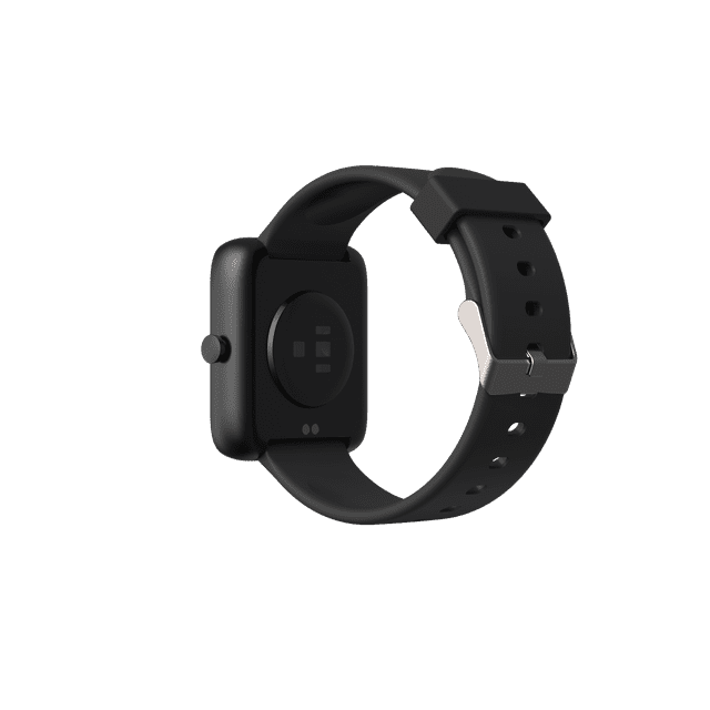 3Plus Vibe Lite Smartwatch (Black) with Sleep Monitor/ Notifications/ GPS/ Workout Tracker/ Water Resistant