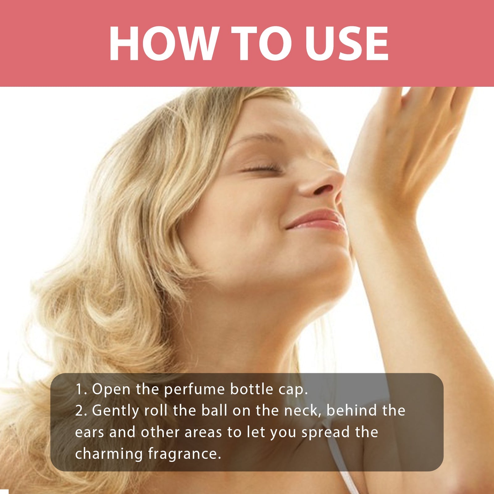 Ball Perfume, Natural Long Lasting Ladies Date Fresh Fragrance Portable Ball Perfume