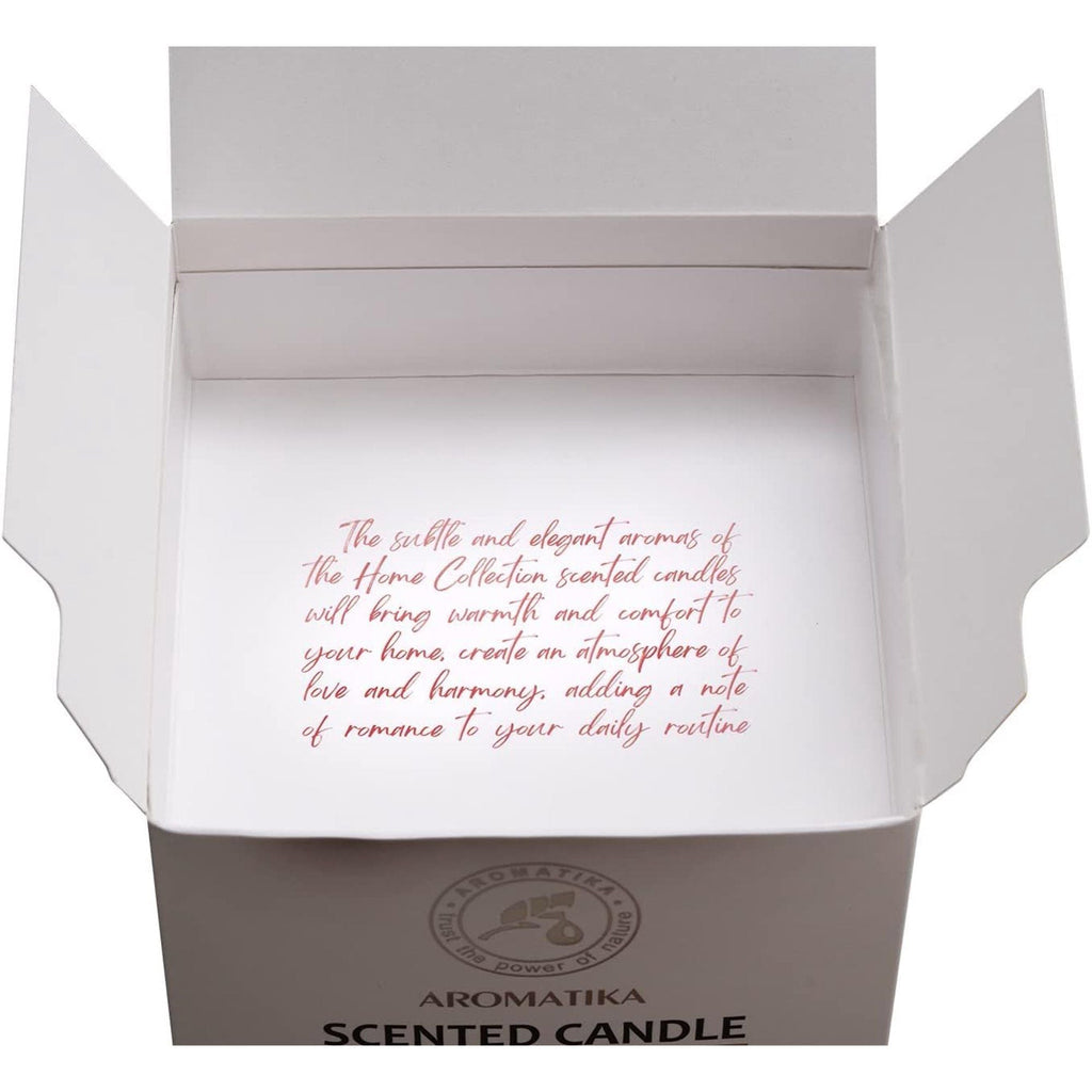 Scented Candle Sweet Orange - Essential Oil Aromatherapy Candle - Soywax Candle - Up to 45 Hours Burn Time - Glass Candle Gift - Luxury and Sensual Soy Wax Candle - Home Scented Candles