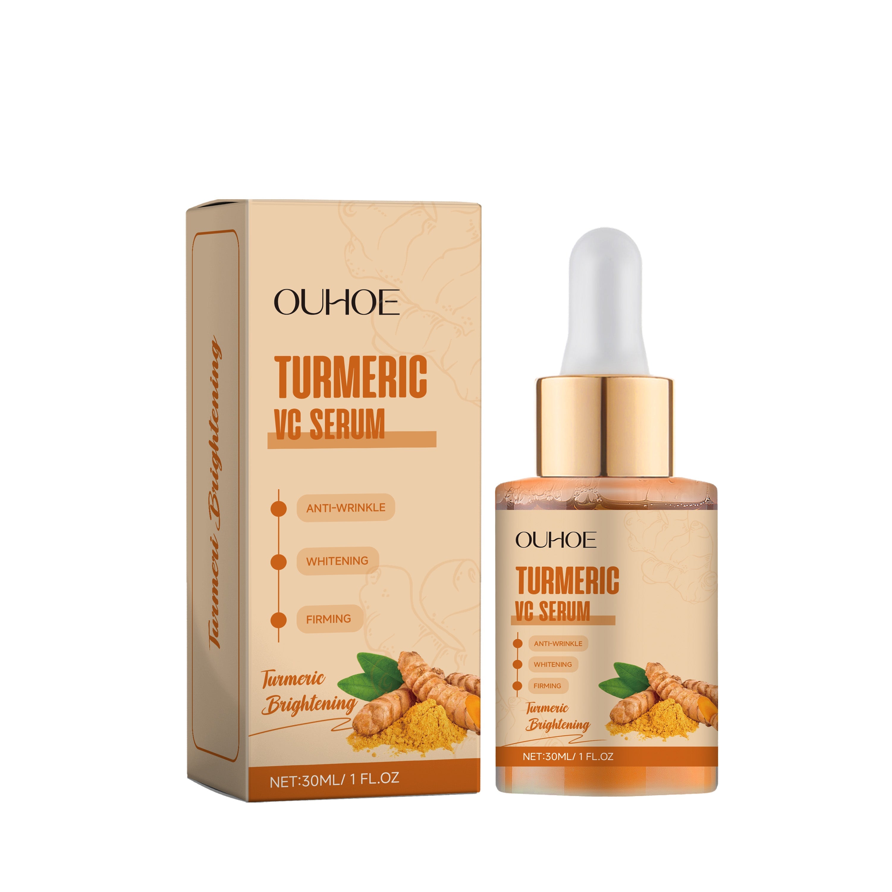 Turmeric Face Essence Hydrating And Moisturizing Gently Moisturizing And Brightening Facial Skin Delicate Care Essence