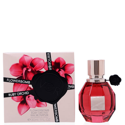 Viktor&Rolf Flowerbomb Ruby Orchid Eau de Parfum - Floral and Fruity Women's Perfume 1 Oz