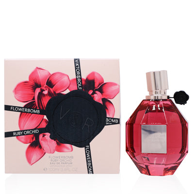 Viktor&Rolf Flowerbomb Ruby Orchid Eau de Parfum - Floral and Fruity Women's Perfume 1 Oz