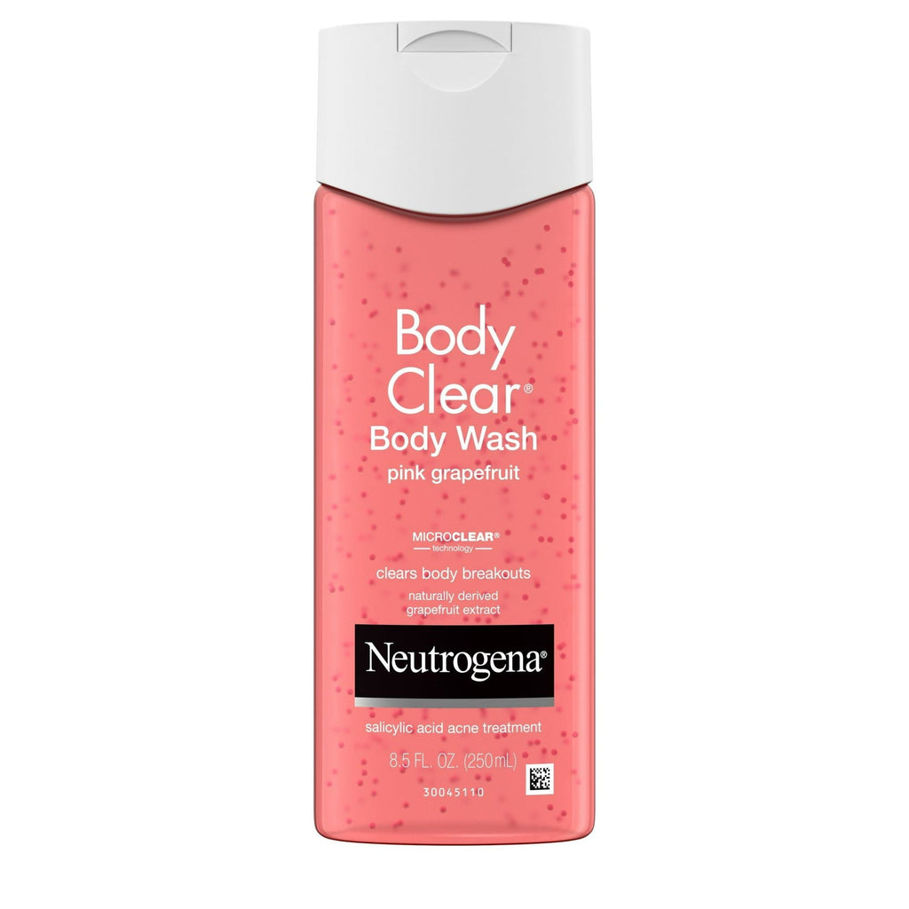 Neutrogena Body Clear Pink Grapefruit Acne Body Wash, 8.5 fl. oz