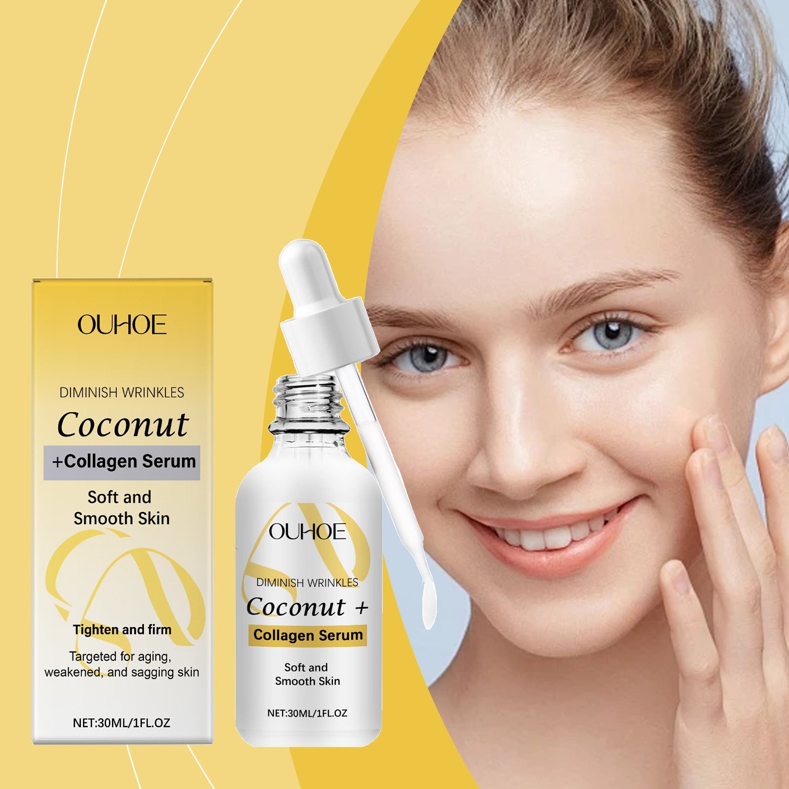 Hyaluronic Acid Facial Essence Gentle Moisturizing Moisturizing Gloss Sensitive Dry Mild Essence