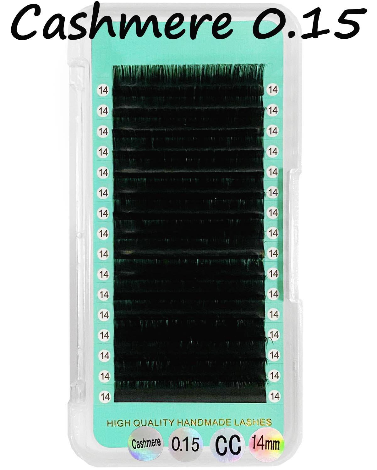 Classic Cashmere Matte Deep Black FauxMink Lash [0.15mm 16-Lines]