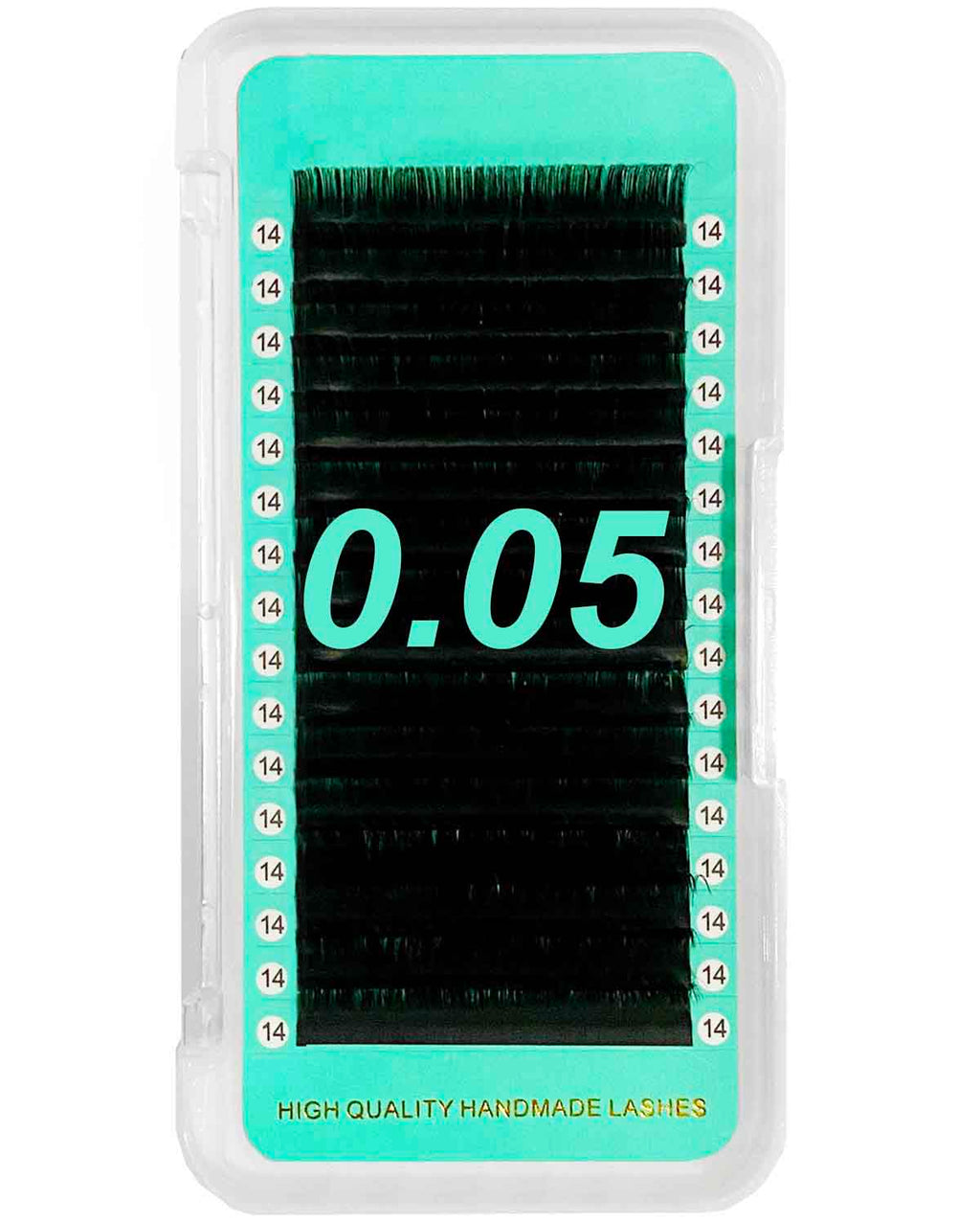 Cashmere Extra Matte Dark Black Lashes 0.05mm [16-lines]