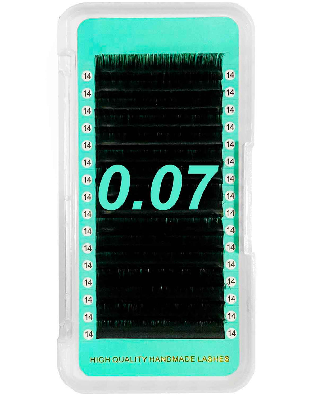 Cashmere Extra Matte Dark Black Lashes [0.07mm 16-lines]
