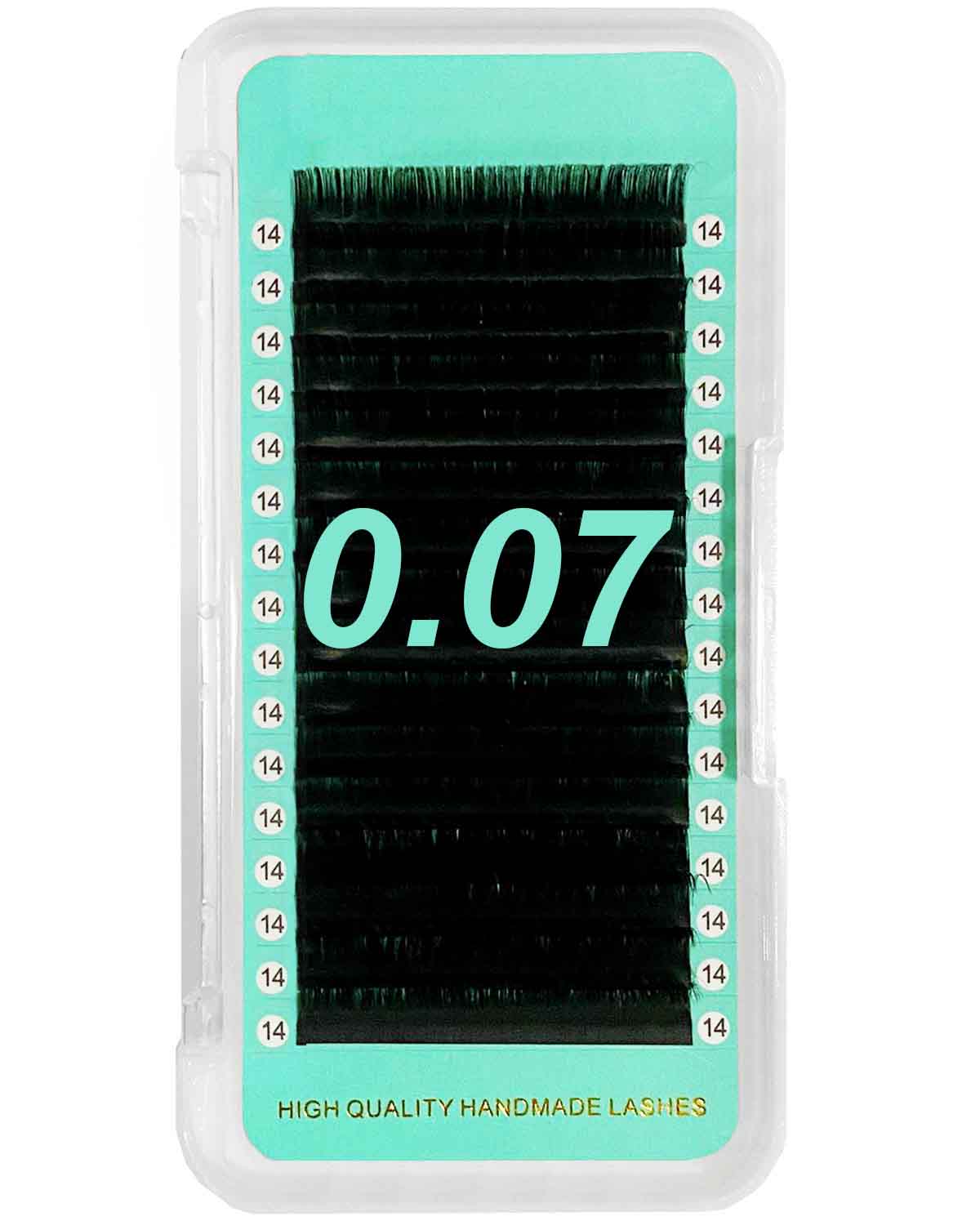 Cashmere Extra Matte Dark Black Lashes [0.07mm 16-lines]