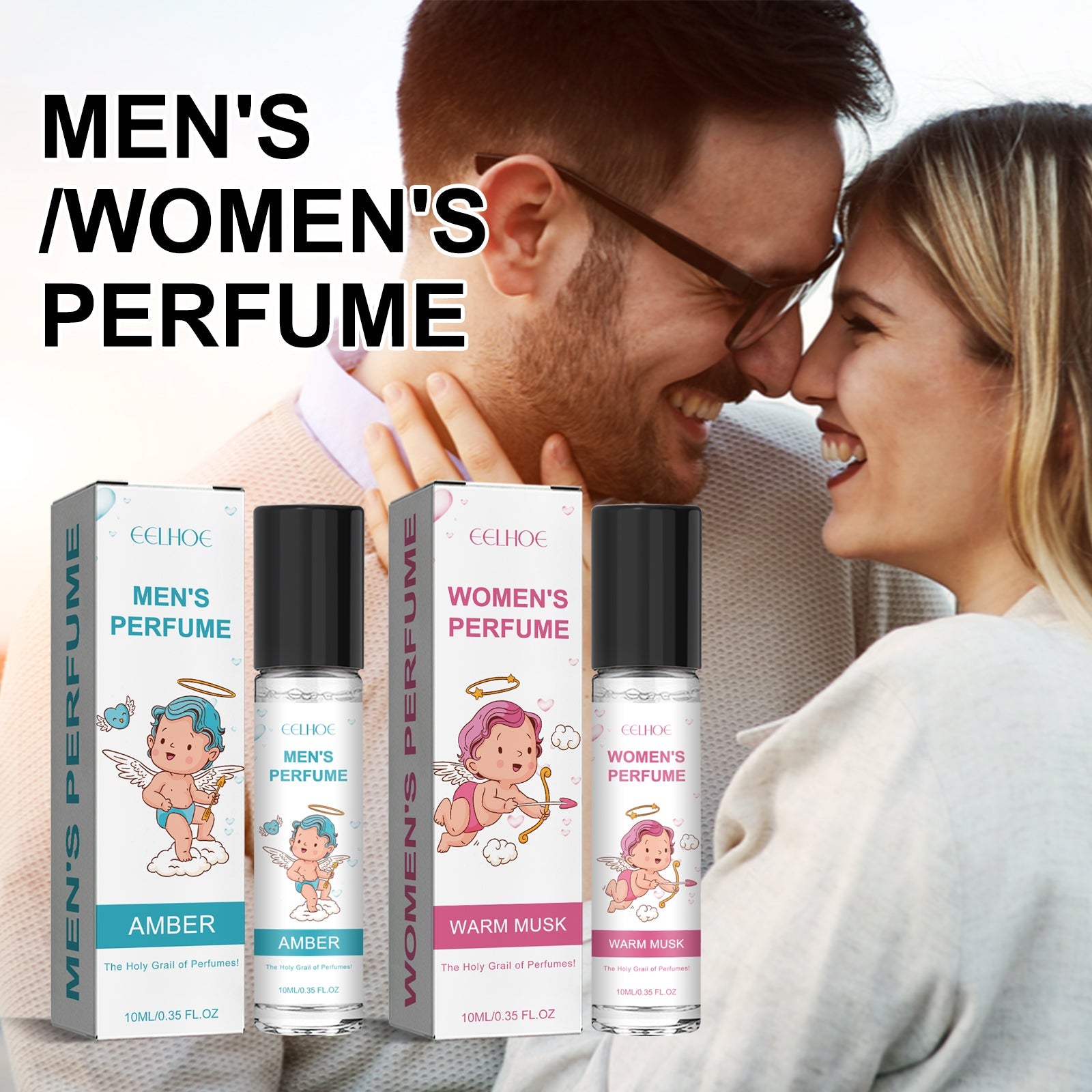 Women's Perfume, Long-Lasting Light Fragrance Fresh Natural Niche Fragrance Wrist Behind Ear Perfume