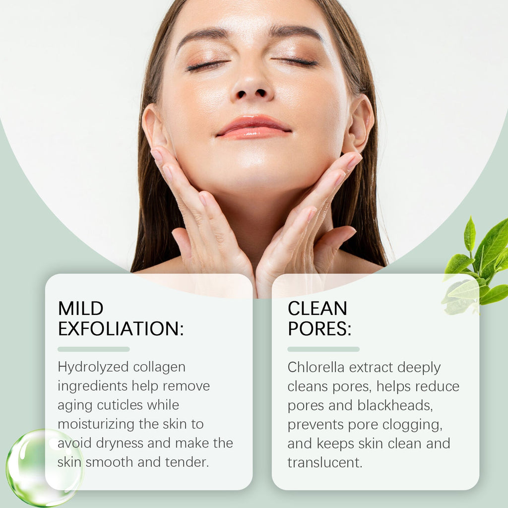 Herbal Cleansing Gel For Gentle Skin Care, Cleansing, Hydrating And Pore Narrowing Facial Treatment