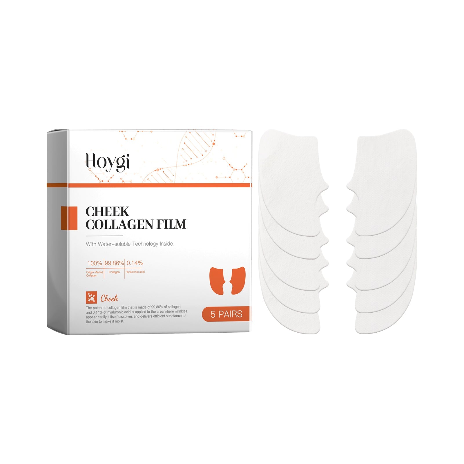 Hydrolyzed Collagen Patch Hoygi Collagen Patch Moisturizing Gentle Care Patch
