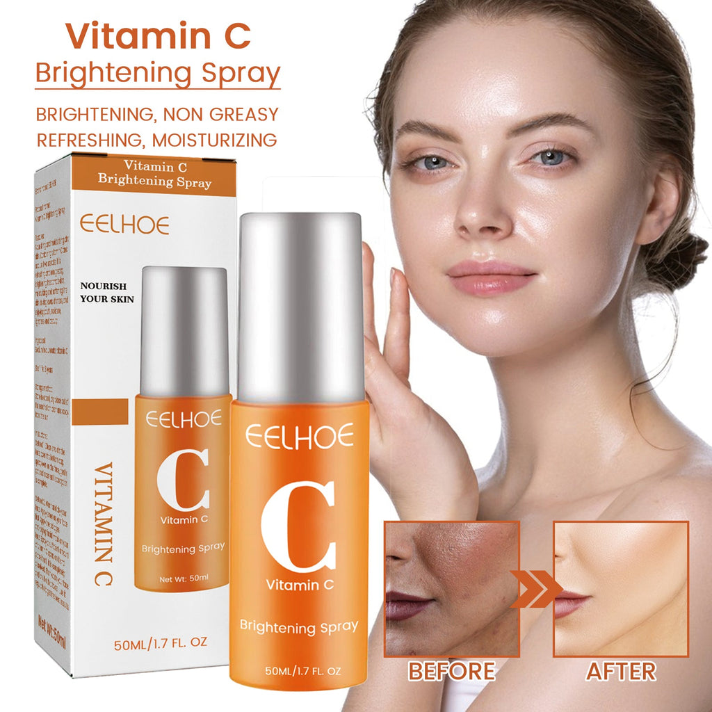 Vitamin C Moisturizing Spray Hydrates And Moisturizes Skin, Lightening Acne Spots And Whitening Spray