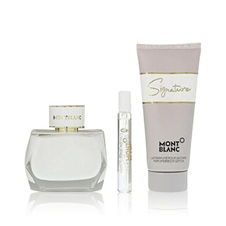 Montblanc Signature Gift Set for Women, Includes: 1.7 Oz EDP and Lotion