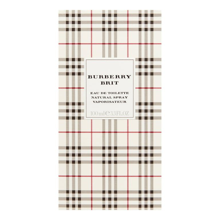 Burberry Brit Eau de Toilette, Perfume for Women, 3.3 Oz