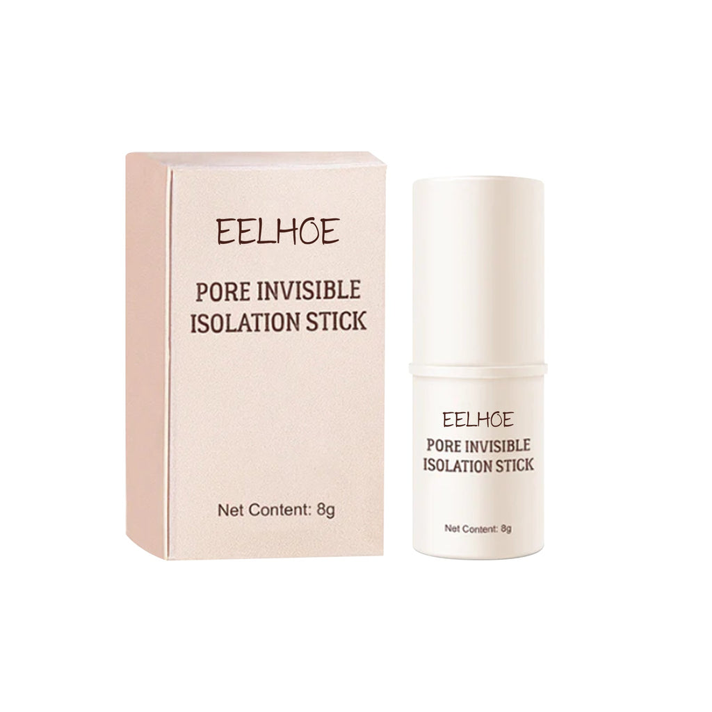 Pore Stick, Skin Tone Even Moisturizing Invisible Pores Concealer Waterproof Perspirant Silky Smooth Without Removing Makeup