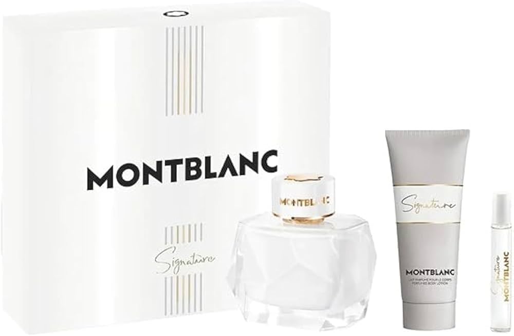 Montblanc Signature Gift Set for Women, Includes: 1.7 Oz EDP and Lotion