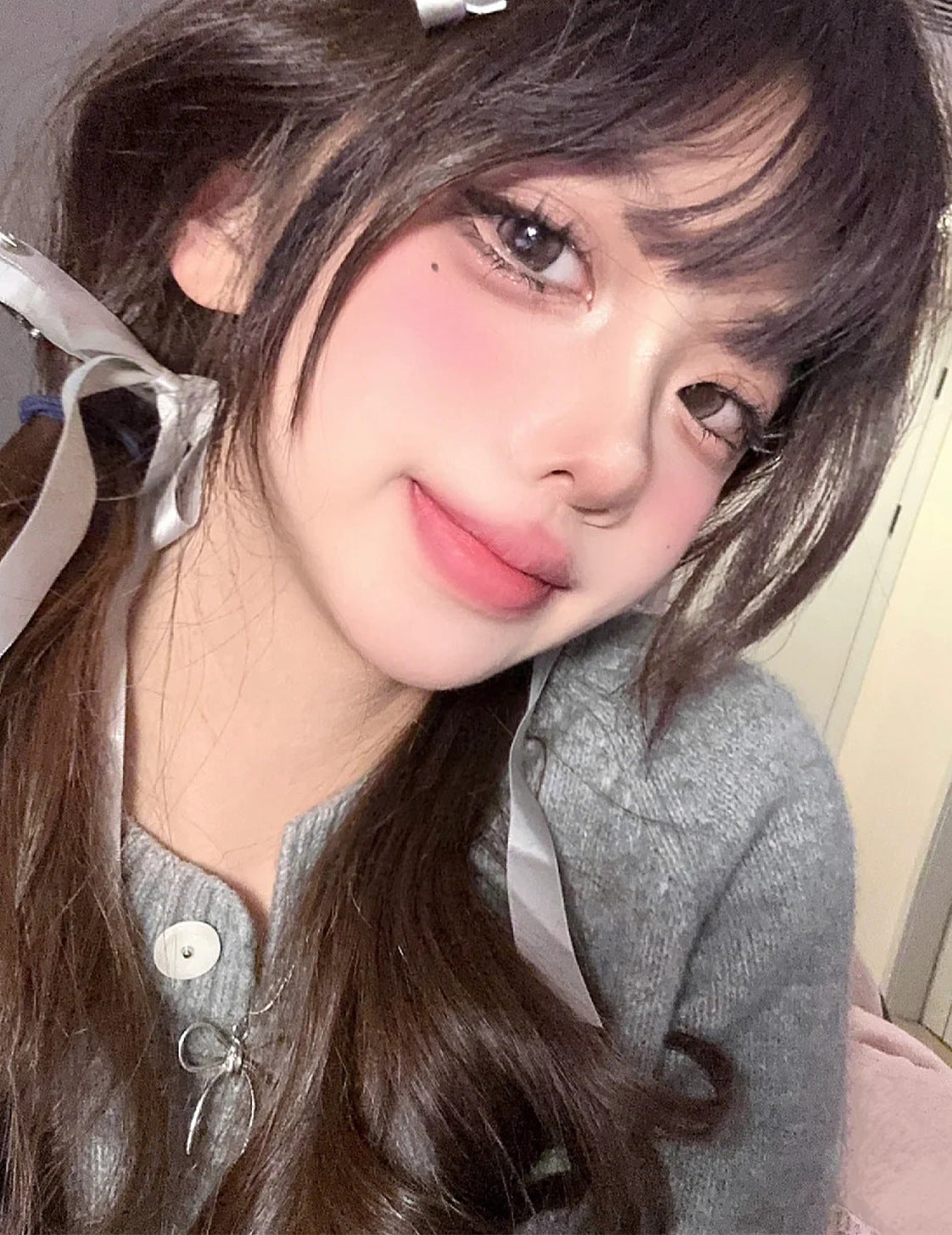 Non adhesive pure wild demon false eyelashes manga natural segmented novice simulation beginner self-adhesive eyelashes