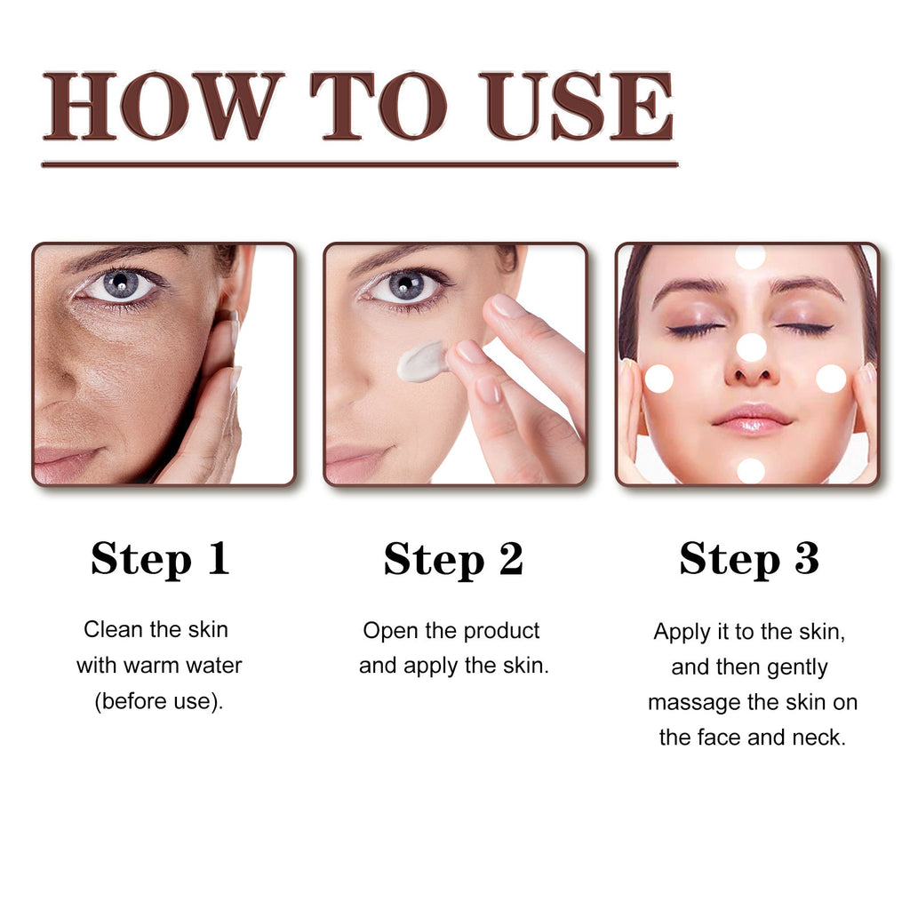 Black Tea Firming Moulding Face Cream, Moisturizing Softening Skin Firming Shrinking Pore Face Cream