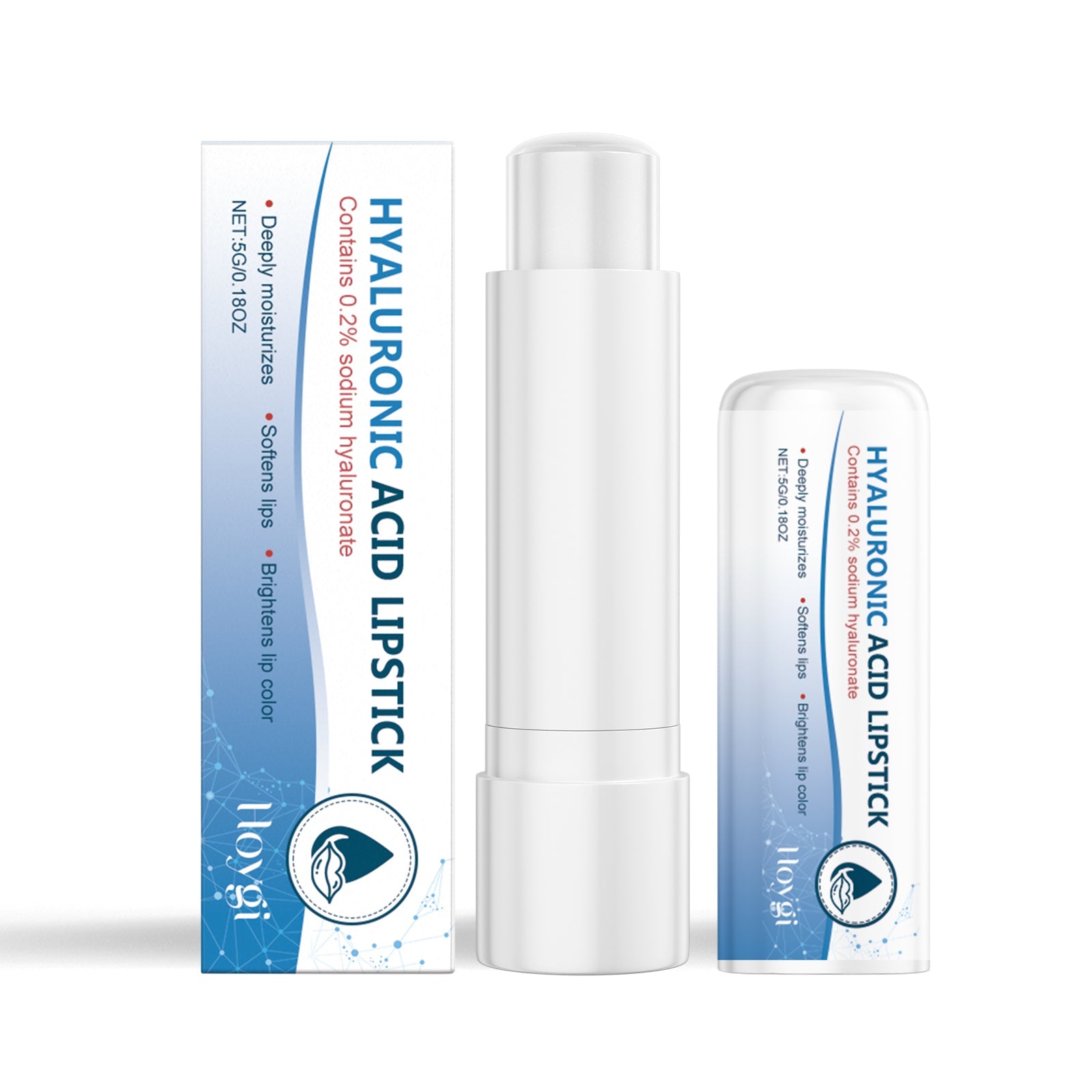 Hyaluronic Acid Lip Balm Care Gloss Hydrating Repair Dry Moisturizing Soft Moisturizing Care Lip Balm