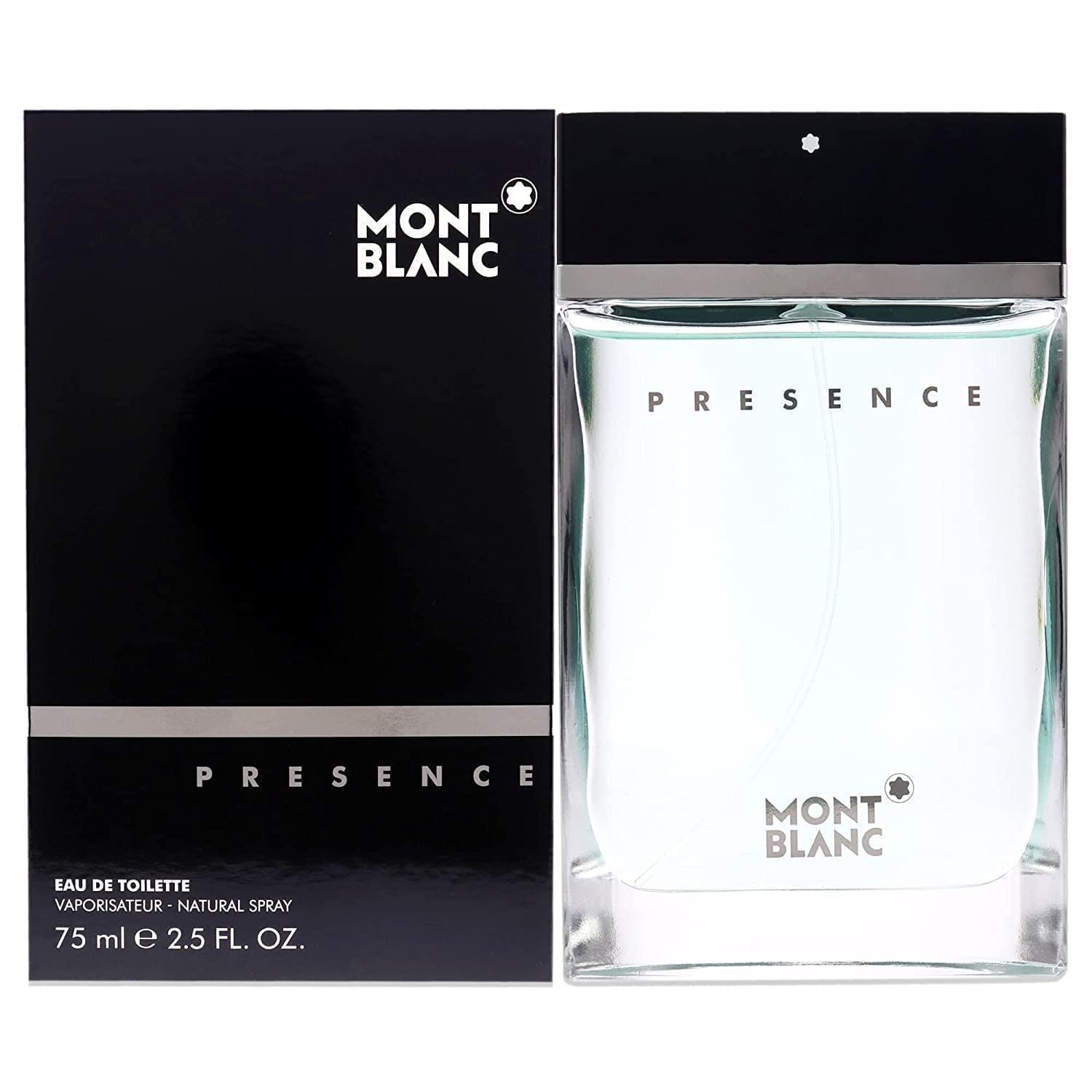 Montblanc Presence for Men Eau De Toilette Spray 2.5 Oz