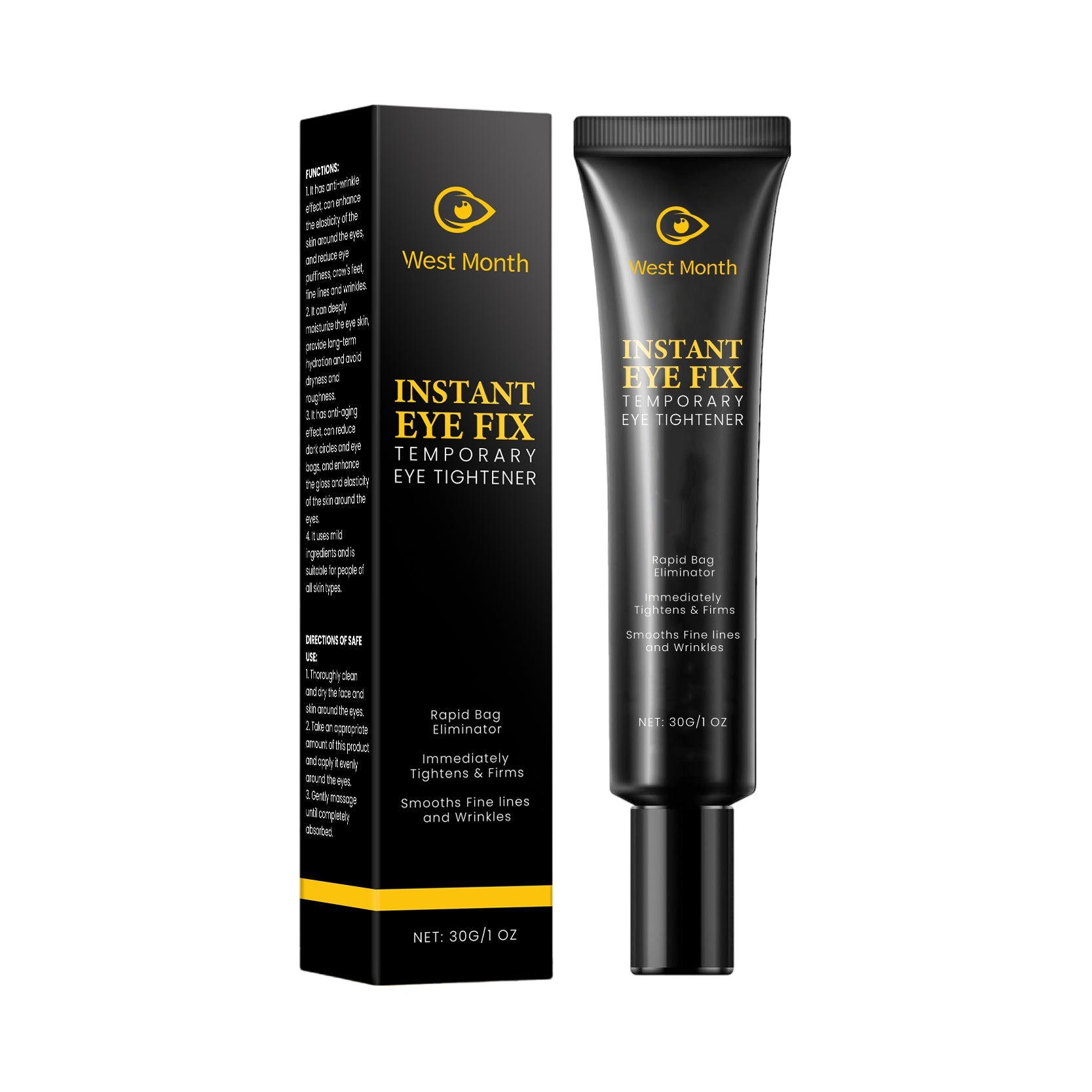 Firming Eye Cream Reduces Fine Lines, Moisturizes, Hydrates And Improves Eye Skin