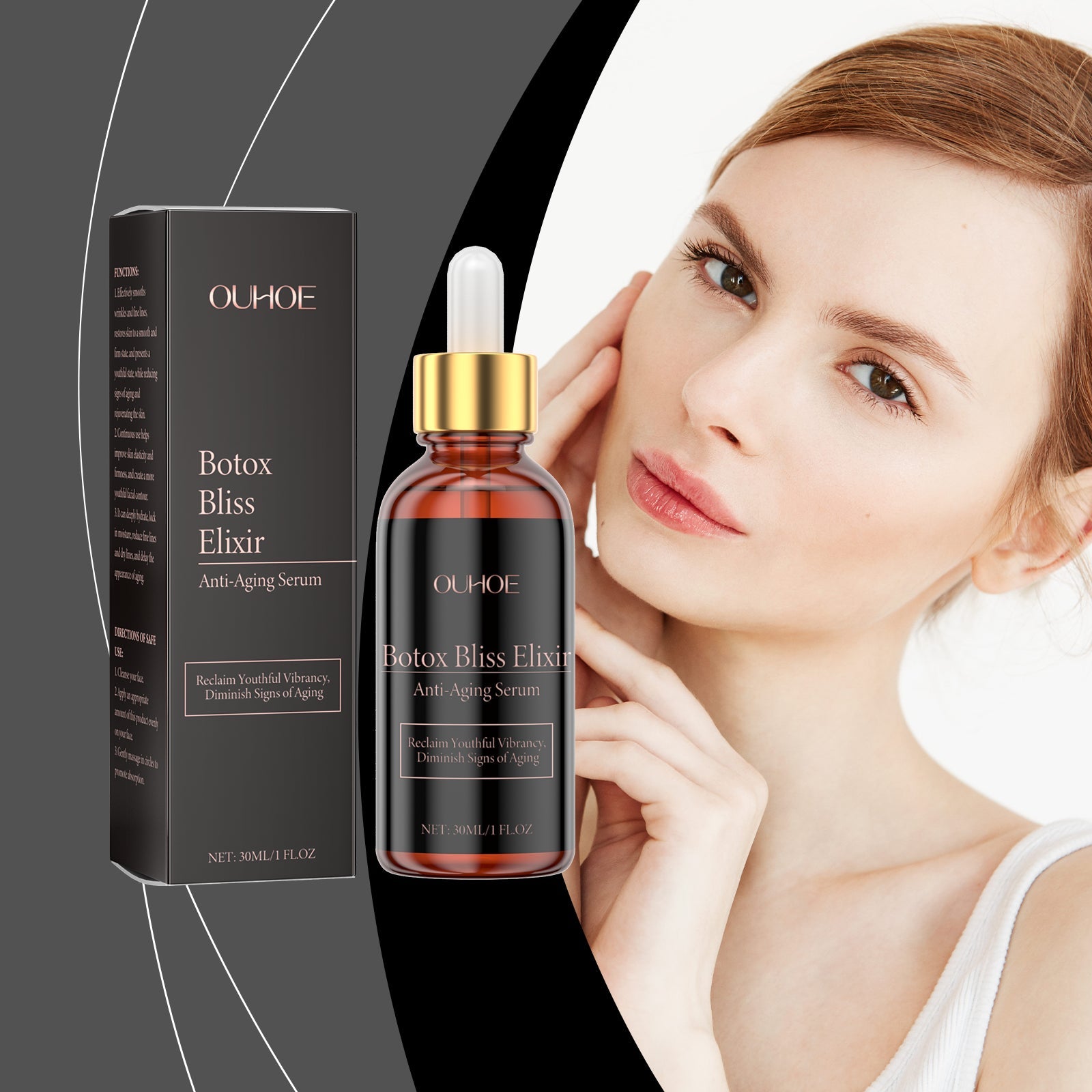 Hydrating Essence Facial Essence Hydrates, Hydrates And Improves Skin, Lightening Fine Lines And Smoothing Skin