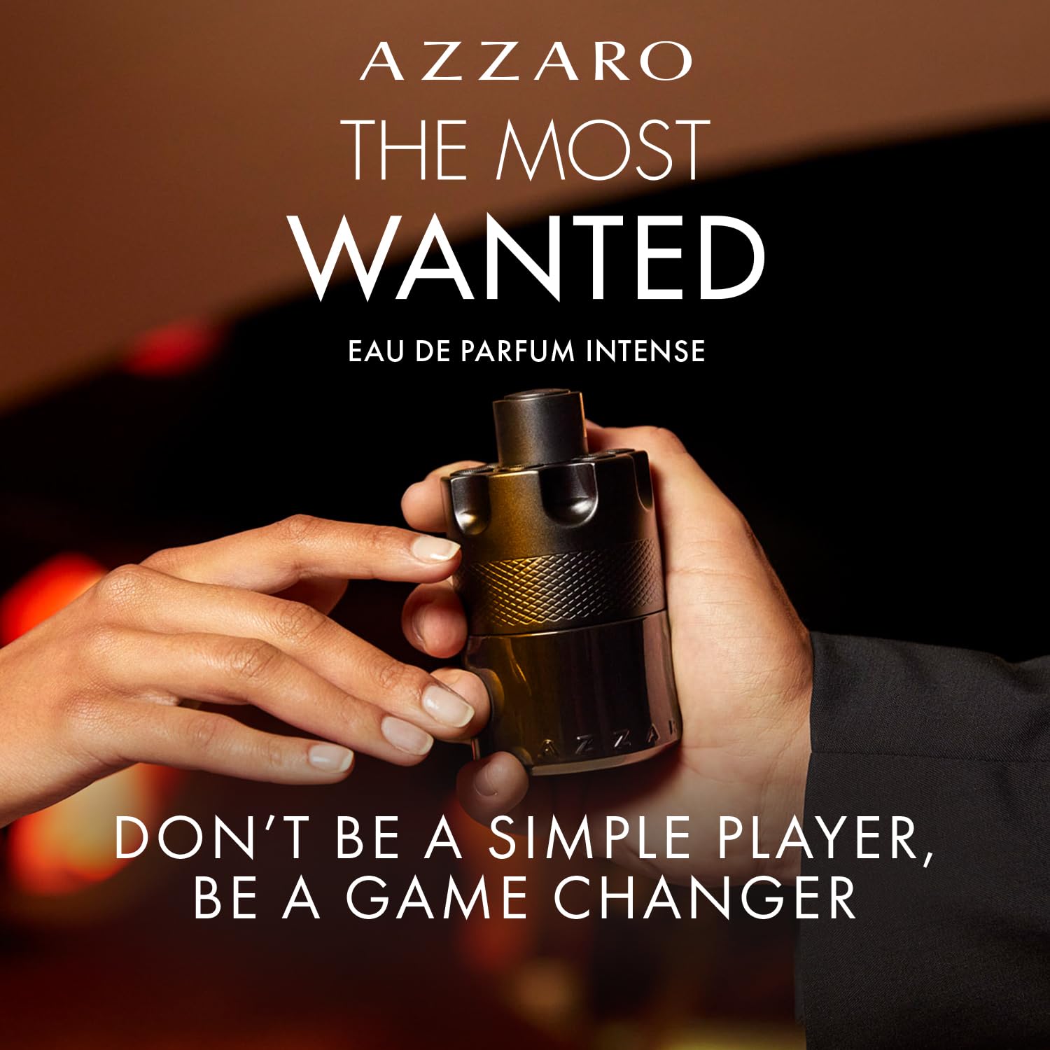 Azzaro The Most Wanted Eau de Parfum Intense Men's Cologne 3.4 Oz