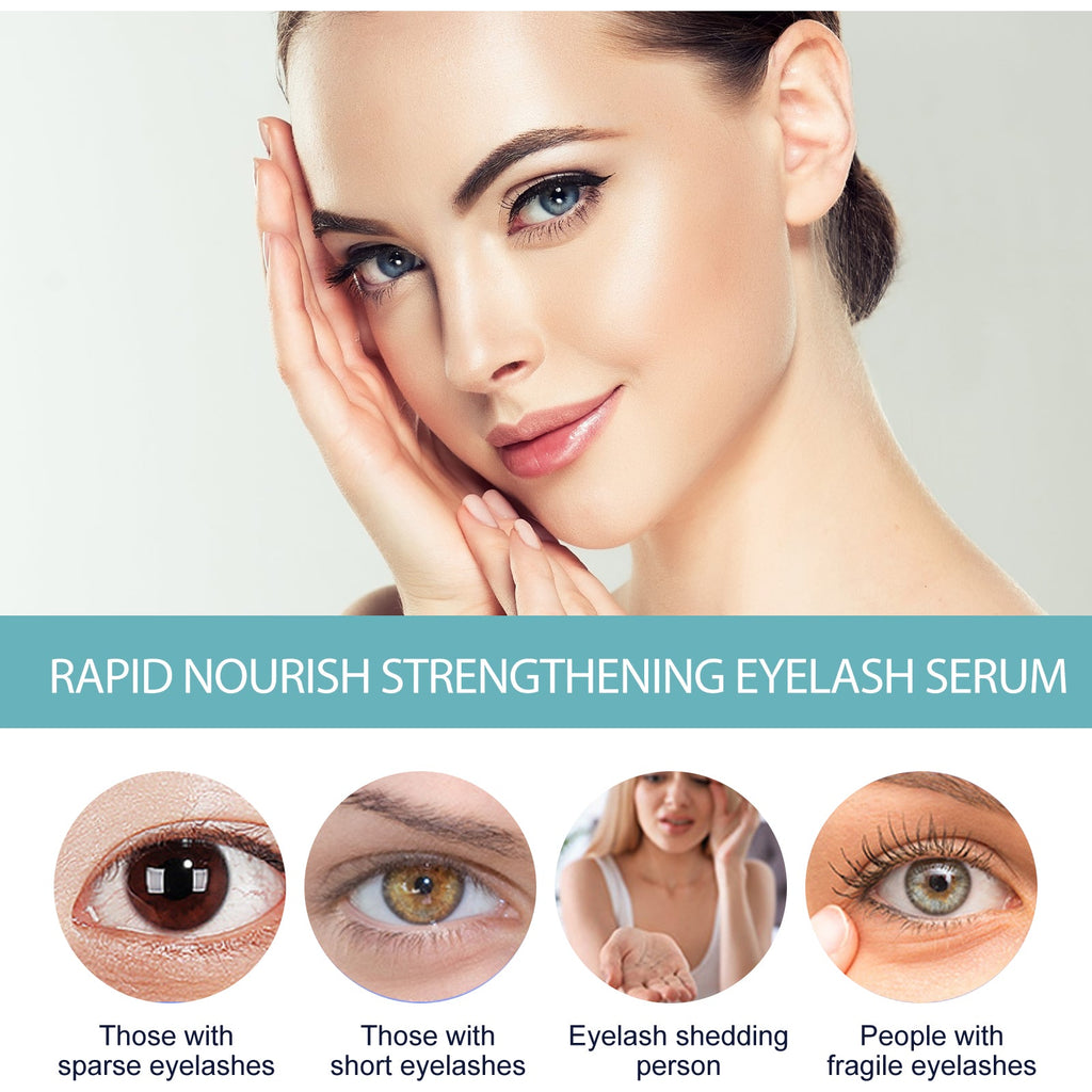 Mild Care Strengthening Eyelash Serum, Volute Thick Black Beautiful Slender Natural Gentle Not Easy To Stain Mascara