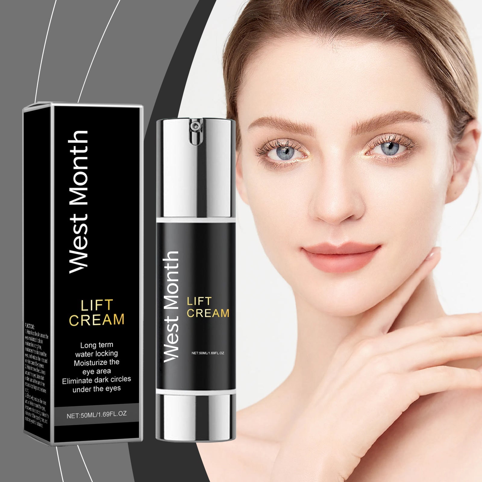 Firming Eye Cream Improves The Skin Around The Eyes Soft And Smooth, Moistens The Fine Lines Around The Eyes And Reduces The Firmness