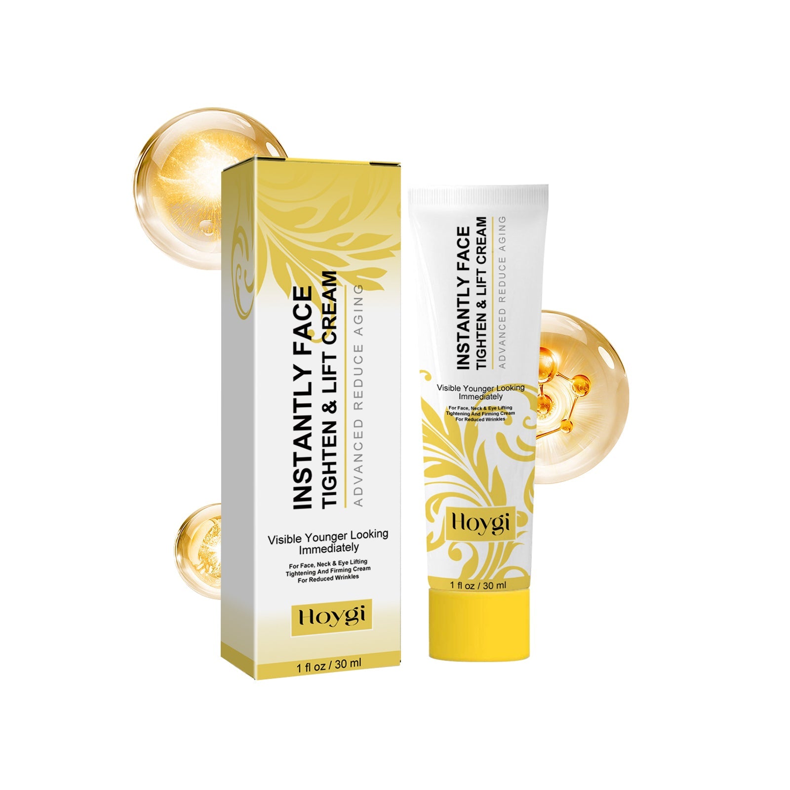 Facial Firming Cream, Lighten Fine Lines And Wrinkles, Firming And Tender Skin, Moisturizing And Brightening Anti-Aging Cream