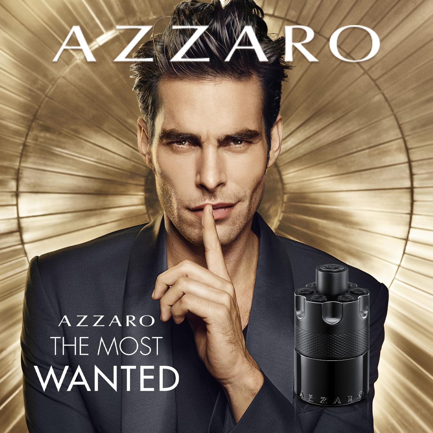 Azzaro The Most Wanted Eau de Parfum Intense Men's Cologne 3.4 Oz