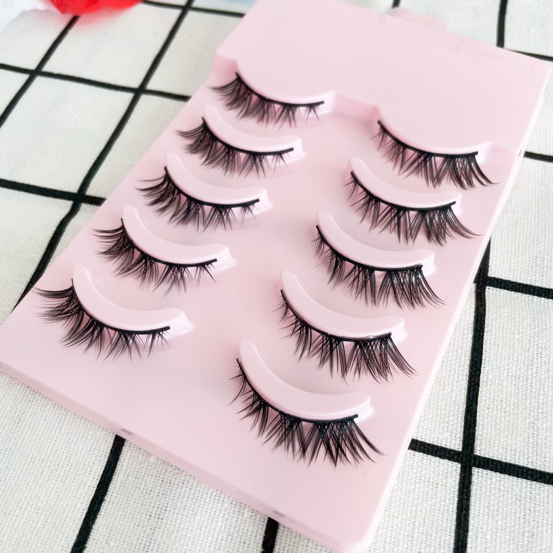 Cartoon Bushy Black Terrier Big Devil False Eyelashes Whole Piece Barbie Eyelashes Natural Little Devil