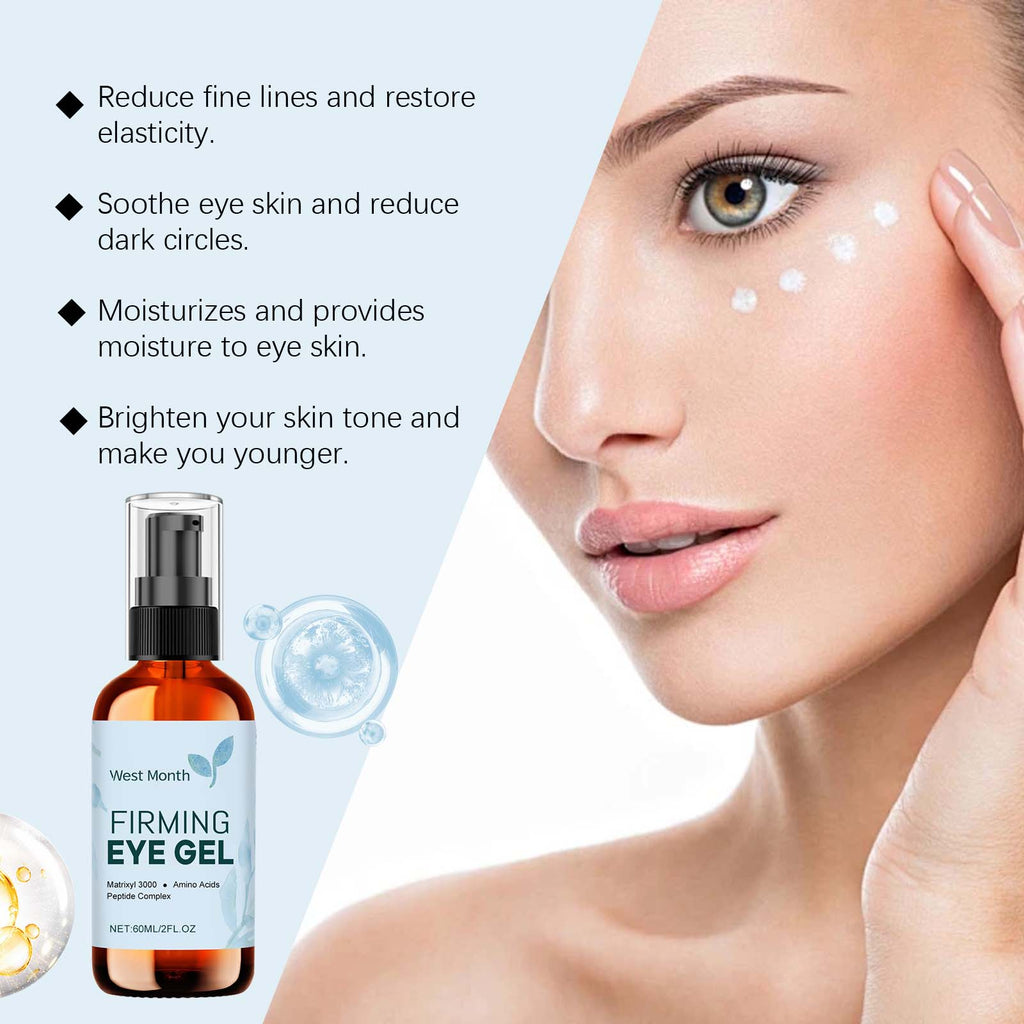 Eye Care Gel Tightens Eye Skin, Moisturizes And Reduces Fine Lines Around Eyes Eye Gel