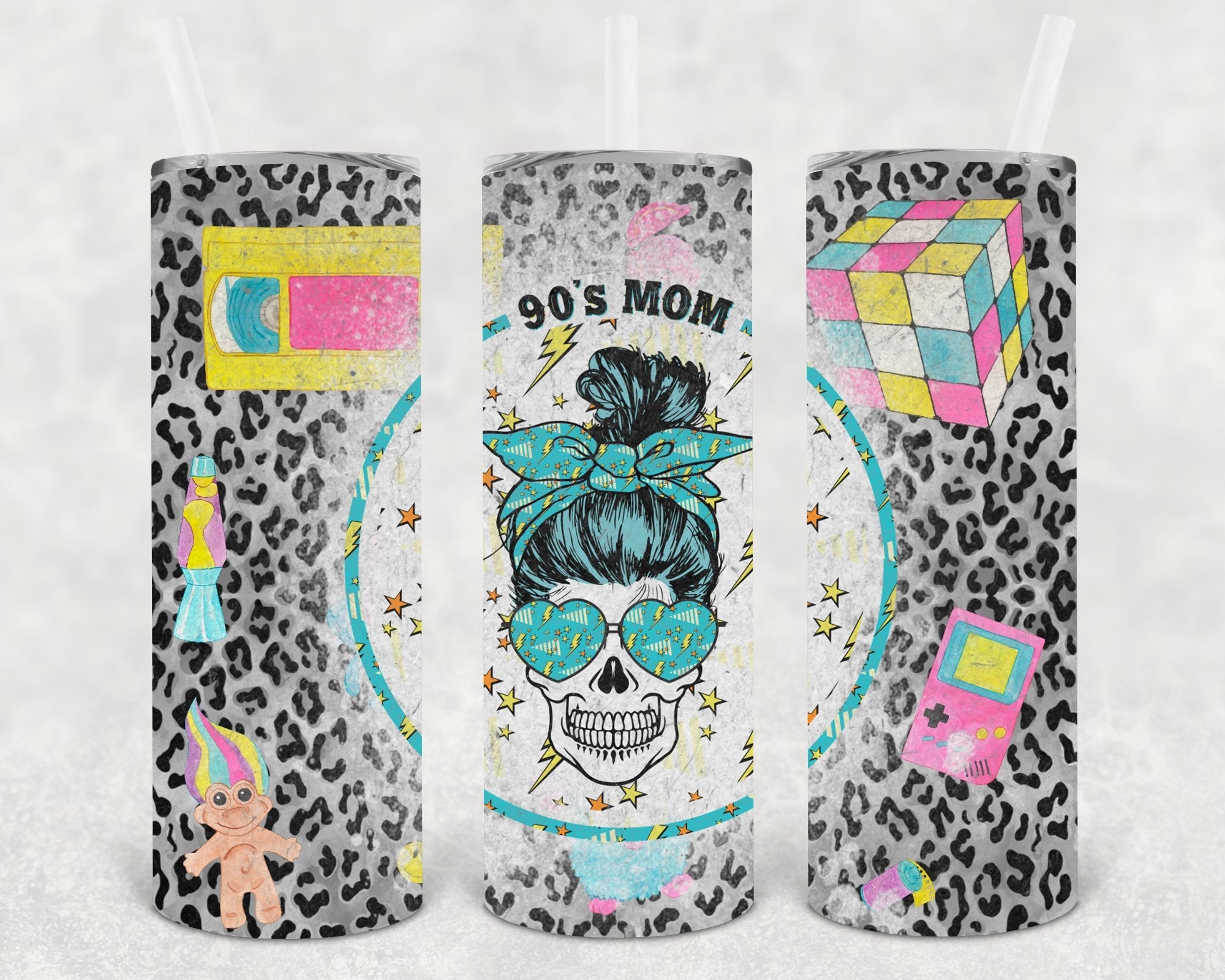 90s Mom 20 oz Skinny Tumbler