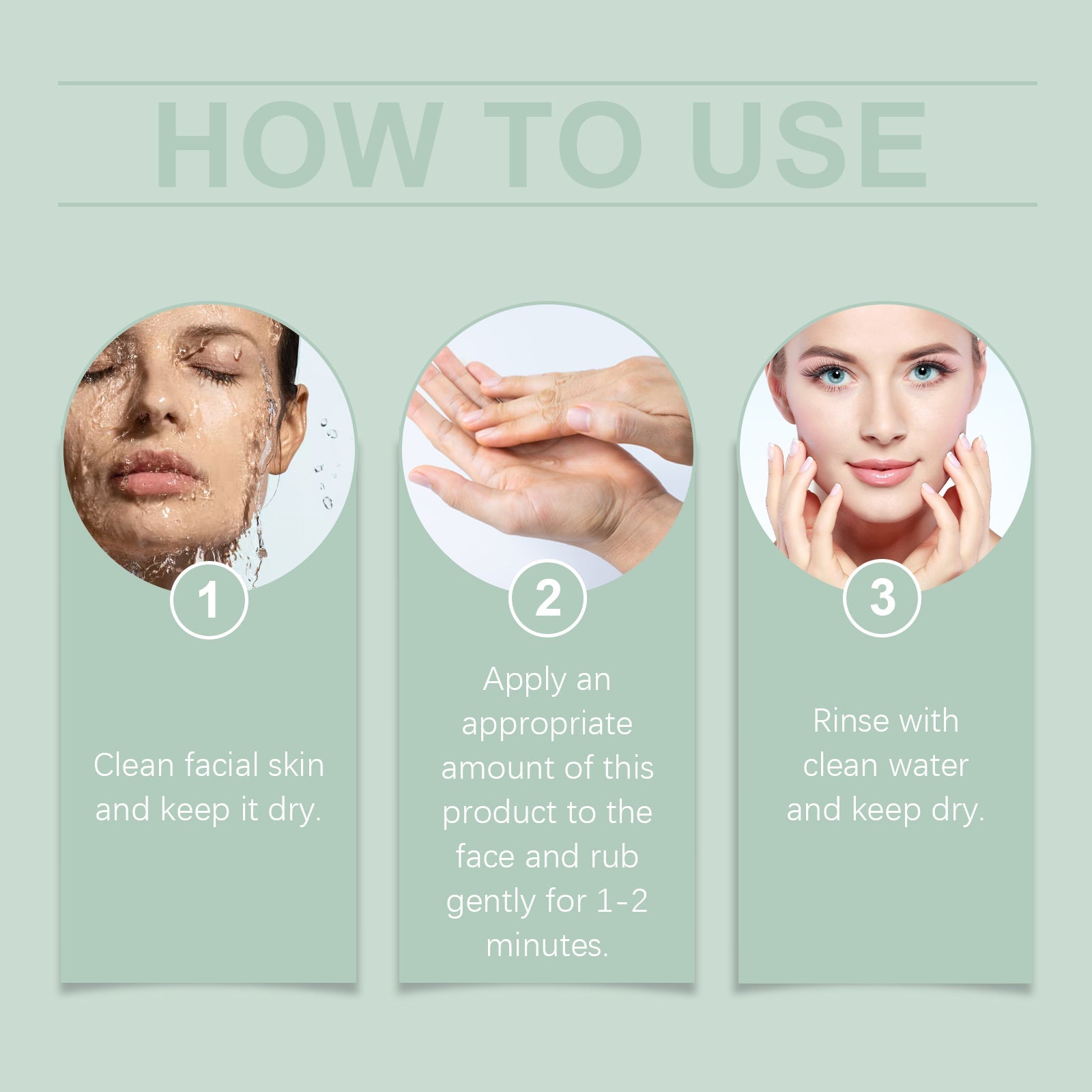 Herbal Cleansing Gel For Gentle Skin Care, Cleansing, Hydrating And Pore Narrowing Facial Treatment