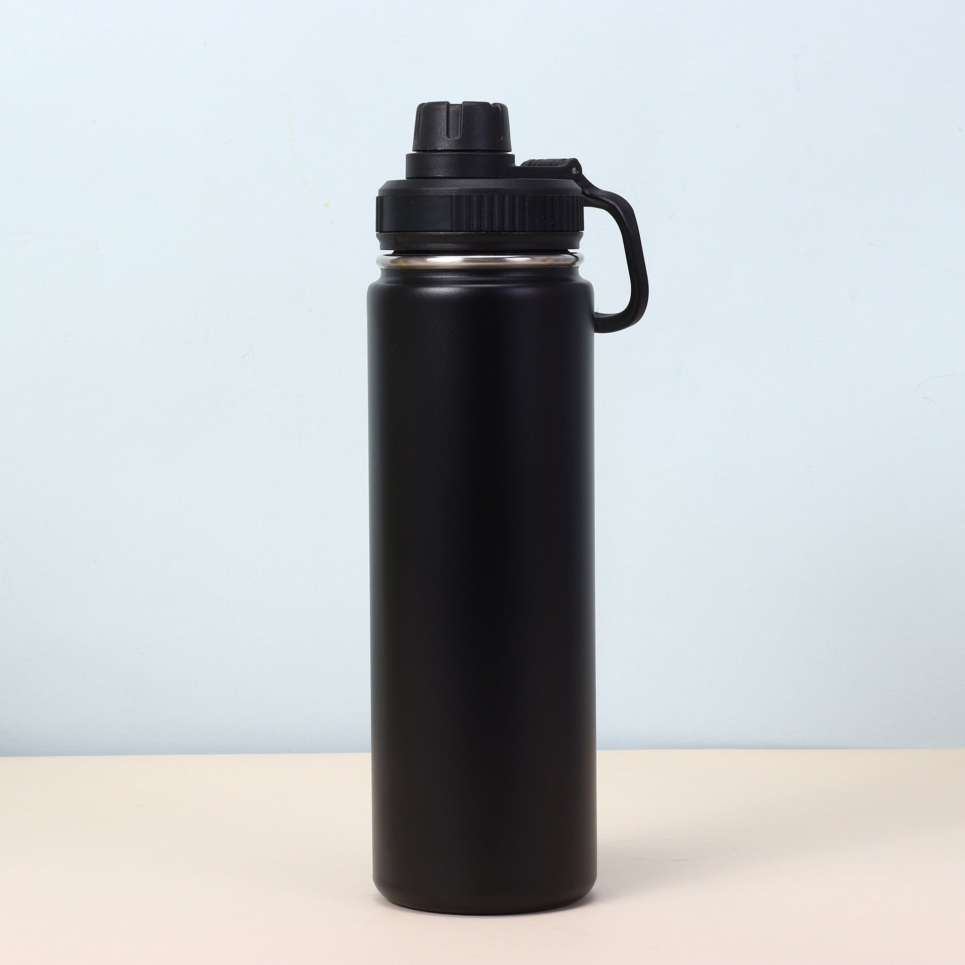 304 stainless steel double-layer vacuum portable household thermos cup