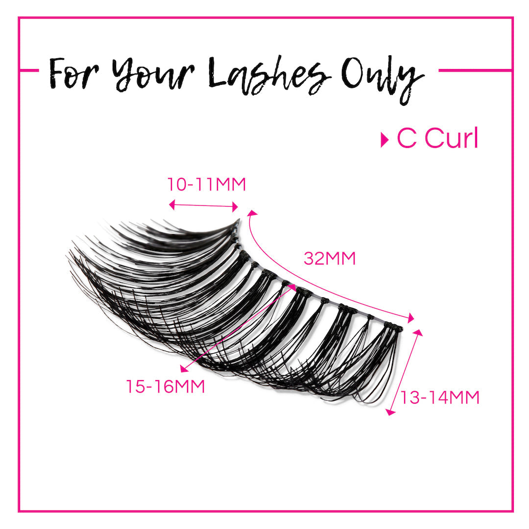 GladGirl False Lash Kit - For Your Lashes Only
