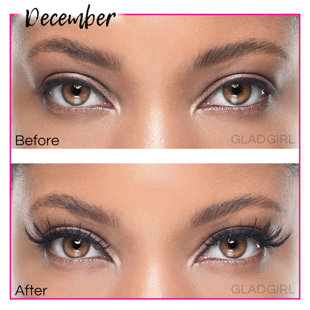 GladGirl False Lash Kit - December
