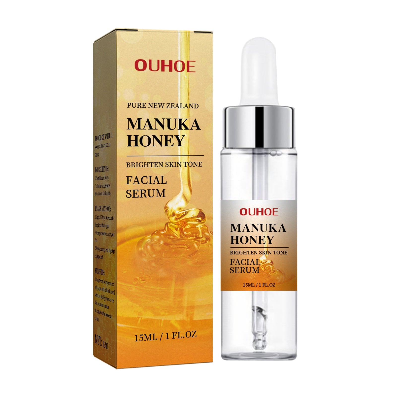 Honey Brightening Face Essence, Firming Hydrating Brightening Repair Skin Care Essence