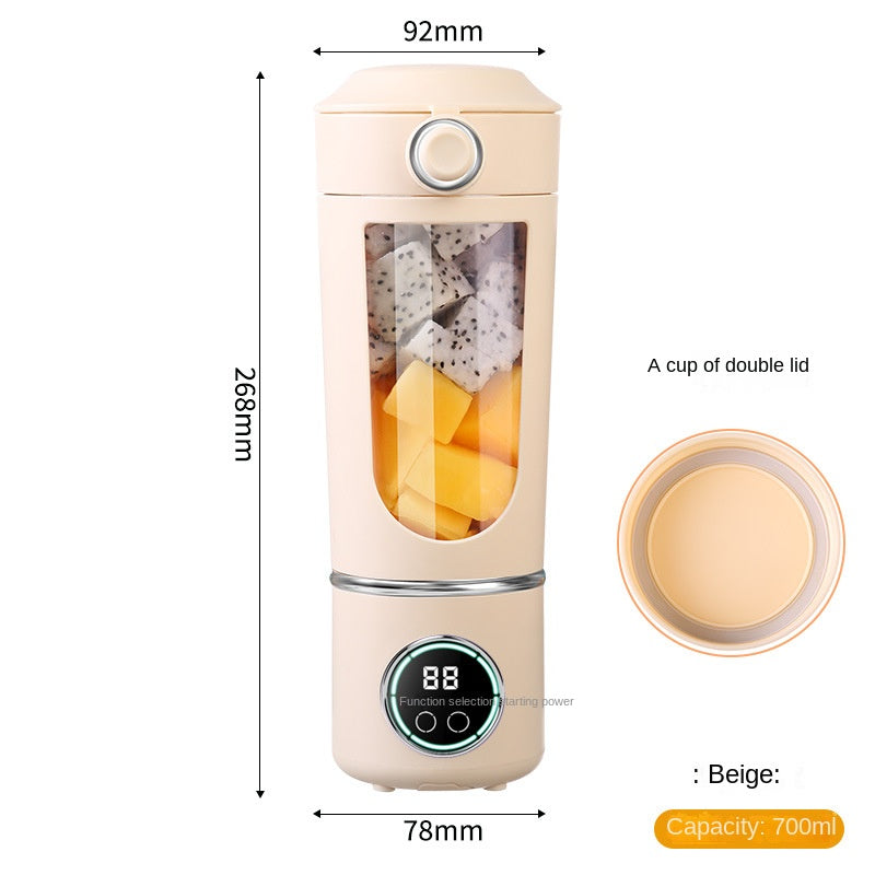 High-end juicer household crushed ice juicer cup USB charging portable juicer outdoor travel cup