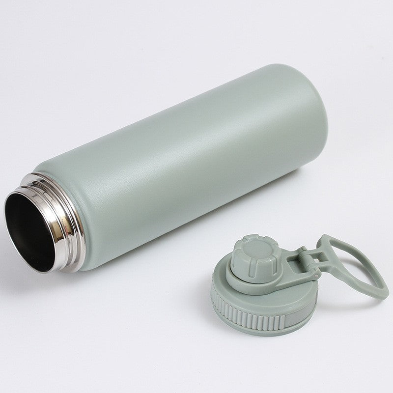 304 stainless steel double-layer vacuum portable household thermos cup