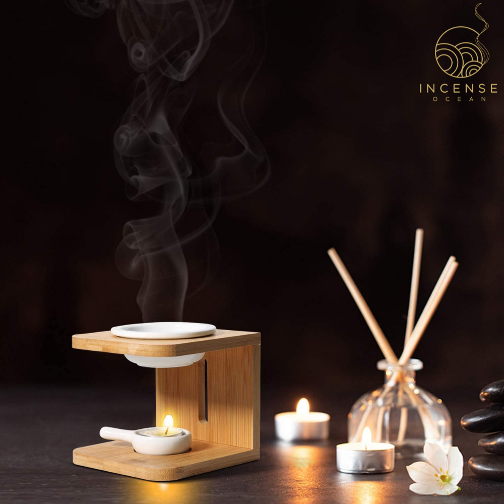 Creative Bamboo Essential Oil Burner